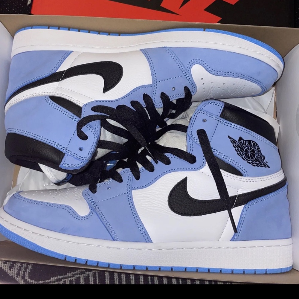 Clean Size 12 - Jordan 1 Retro OG High University Blue 555088 134
